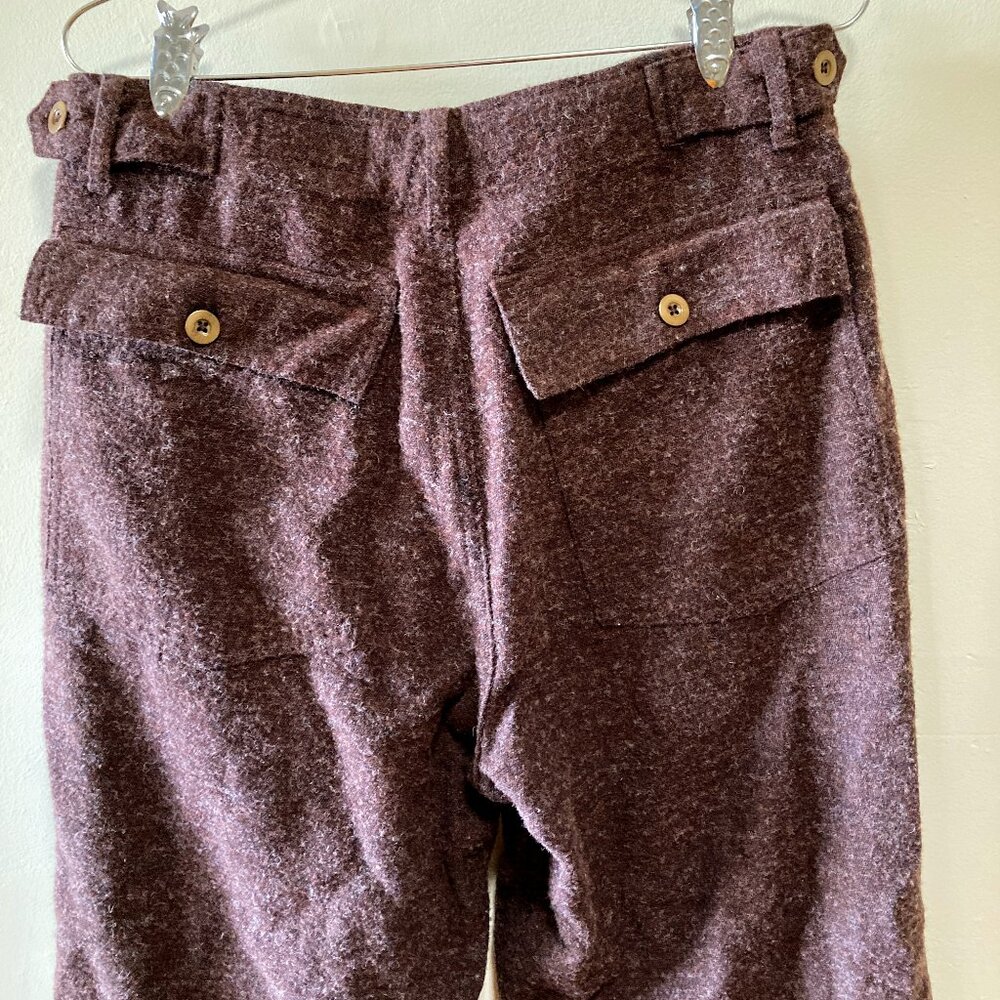 Imogene + Willie Olivia wool military trouser